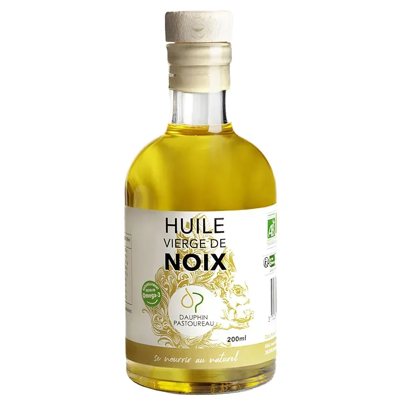 Huile BIO vierge de noix