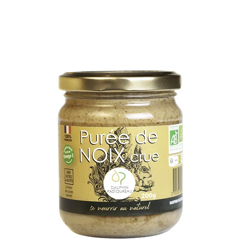Purée BIO de noix crues
