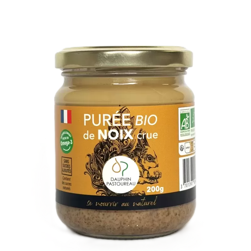 Purée BIO de noix crues