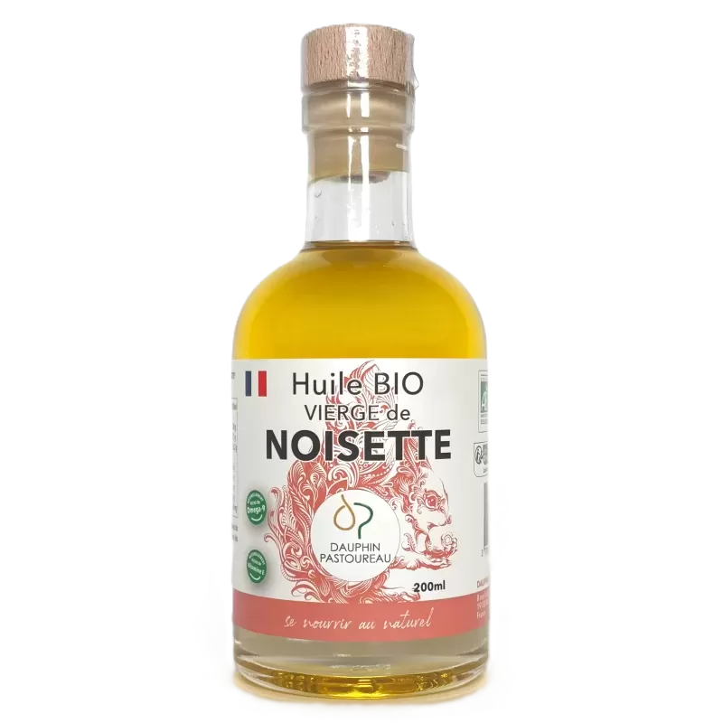 Huile BIO vierge de noisette